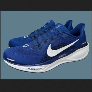 Nike Zoom Pegasus 41 Running Shoes Men Sz 10.5 FZ5080-400 Indianapolis Colts NEW